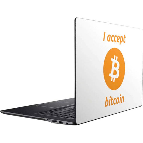 I Accept Bitcoin Ativ Book 9 (15.6in 2014) Skin